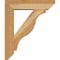 Ekena Millwork Funston Slat Rough Sawn Bracket w/ Offset Brace, Western Red Cedar, 6"W x 22"D x 26"H BKT0604X22X26FST06RWR - alternate 4